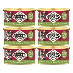 VOSKES Jelly Tuna with Quinoa 6x85 g 100% Tunas su kviečiais želatinoje, papildomas maistas katėms