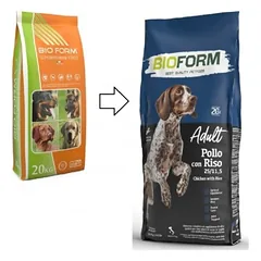 BIO FORM Best Quality Dog Adult 25/11,5 CENNAMO sausas maistas suaugusiems šunims