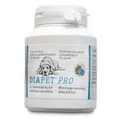 DiaPet Pro papildai šunims, skirti palaikyti natūralią žarnyno florą, 14 x 5 g