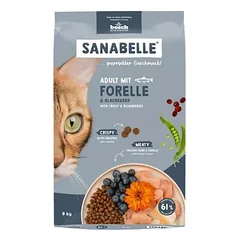 SANABELLE Adult Lašiša 8 kg suaugusiems katėms