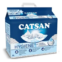 CATSAN Hygiene Plus 5 l natūralus kačių kraikas photo