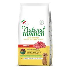 Natural Trainer Adult Small & Toy su jautiena, sausas maistas šunims, 5 - 9,9 kg — 3 nuotrauka