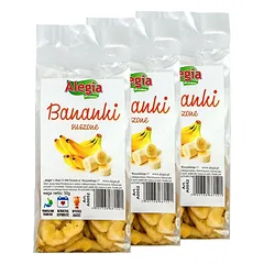 ALEGIA - Džiovintų bananų skanėstas 3x50g