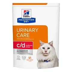 Hill’s PRESCRIPTION DIET c/d Multicare Stress sausas maistas katėms Šlapimo sistemos priežiūrai 1.5 kg parduotuvėje mumbo.lt