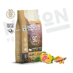 Necon Natural Wellness Adult Mini Turkey and Rice sausas maistas mažų veislių šunims, 10 kg