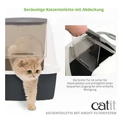 Catit Jumbo kačių tualetas, Priedas: Catit Airsift pakaitiniai filtrai, 2 vnt. — 3 nuotrauka