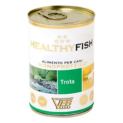 Healthyfish paštetas šunims su upėtakiu 6x400g