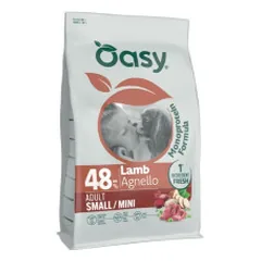Oasy Monoprotein Adult Small/Mini sausas pašaras su ėriena mažų veislių šunims