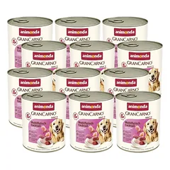 ANIMONDA GranCarno Adult Dog skonis: mėsos kokteilis 12x800g 