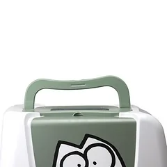 Simon's Cat kačių tualetas, pilka / žalia / balta — 4 nuotrauka