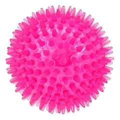 Dog Fantasy Whistling Ball žaislas šunims su garsu, rožinis, 8 cm