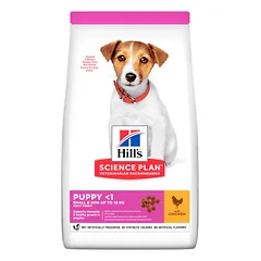 HILL'S SP Puppy S&M chicken sausas maistas mažų veislių jauniems šuniukams su vištiena 1,5 kg