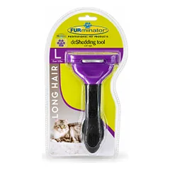 FURminator deSheddin L šukos ilgaplaukėms katėms