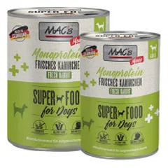 Mac's Dog Mono Sensitive konservai su triušiena šunims