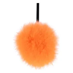 zooplus Basics žaislas katėms su plunksnomis Pompom, 1 vnt. — 5 nuotrauka
