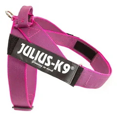 Julius - K9 IDC Color&Gray Diržų Pakinktai Rožiniai - diržų pakinktai, šunų pakinktai, fuksija, 3 — 3 nuotrauka
