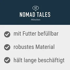 Nomad Tales Bloom skanėstų kamuoliukas, žaislas šunims, Ø 6 cm — 3 nuotrauka