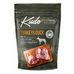 Kudo Mini Junior su kalakutiena ir antiena, sausas maistas šuniukams 3 kg — 2 nuotrauka