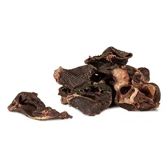 HM-8428 Hau&Miau Puzzo Snack, ėriuko širdies gabalėliai 3x4 cm, 150g (pak50)