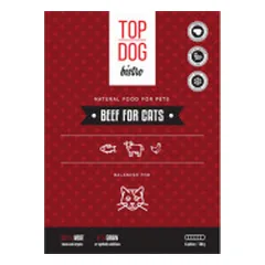 Top Dog Bistro šaldytas pašaras su jautiena katėms