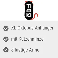 TIAKI meškerė katėms XL Aštuonkojis, 1 vnt. — 3 nuotrauka