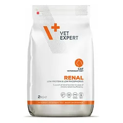 VetExpert VD Cat Renal 2 kg barība kaķiem