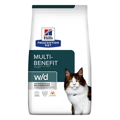 Hills Prescription Diet™ w/d™ Feline sausas ėdalas katėms