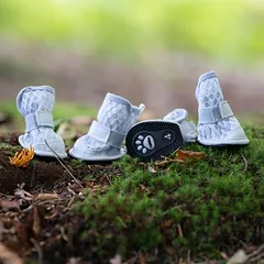 Rukka vasariniai batai šunims, Dydis 2: pado plotis 45 mm (2 vnt.) — 2 nuotrauka