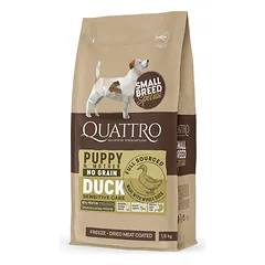 Quattro Small Breed Puppy & Mother Care Duck 1,5Kg