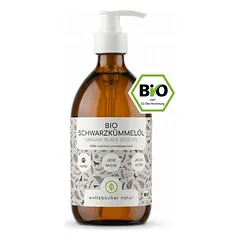 Wolfsbacher Natur Bio Schwarzkümmelöl für Hunde