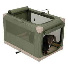zooplus Basics Faltbare Hundebox Basic, Groß 26-45 kg — 4 nuotrauka