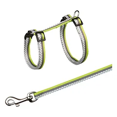 Trixie Freshline Spot Kačių petnešos su pavadėliu, 27-45 cm-10 mm, 1.20 m