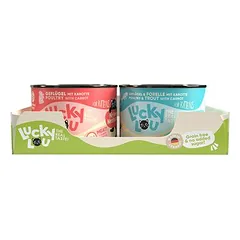 Lucky Lou Lifestage Kitten drėgnas maistas kačiukams, ekonominė pakuotė 24 x 200 g — 3 nuotrauka