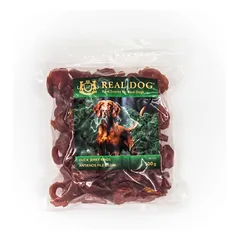 REAL DOG SNACKS Minkšti antienos file žiedai 500g