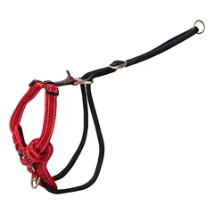 ROGZ Stop Pull Harness raudonos petnešos 60-100cm — 1 nuotrauka