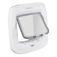PetSafe mikroschemos durys katėms baltos parduotuvėje 1petshop.lt