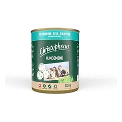 Christopherus meniu 6 x 800 g, drėgnas maistas šunims — 3 nuotrauka
