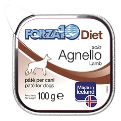 Forza10 Solo Diet ėrienos hipoalerginiai konservai šunims, 100 g