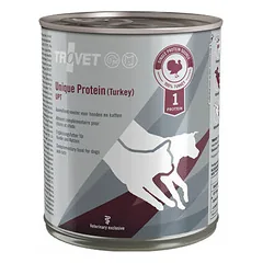 Trovet Dog/Cat Unique Protein (Turkey) UPT 800 g - konservai šunims ir katėms