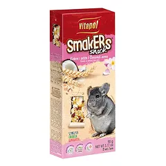 Vitapol Smakers® šinšiloms su kokosu ir rožių žiedlapiais 2vnt.
