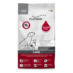 Platinum Adult sausas šunų maistas su ėriena, 1,5 kg