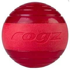 ROGZ Squeekz raudonas kamuoliukas 6.4cm (plūduriuoja)