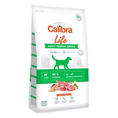 CALIBRA Dog Life Adult Medium Breed Lamb 12 kg vidutinio dydžio veislėms