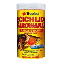 Tropical Cichlid&Arowana Large Sticks maistas žuvims 1000 ml