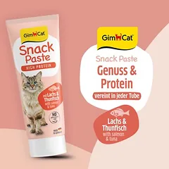 GimCat High Protein Snackpaste 75 g, skanėstai katėms — 2 nuotrauka