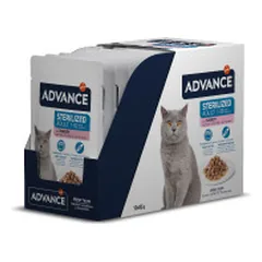 Advance Wet Sterilized Turkey Flow konservai katėms 12*85g parduotuvėje zoobaze.lt