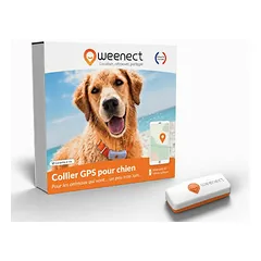 Weenect XS White Mini GPS sekiklis mažiems šunims (be antkaklio)