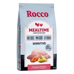 Rocco Mealtime Sensitive – daug šviežios kalakutienos ir šviežios vištienos, sausas maistas šunims, < 1,4 kg — 5 nuotrauka