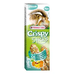 Versele Laga Crispy Sticks skanėstai su egzotiniais vaisiais žiurkėnams ir voverėms
