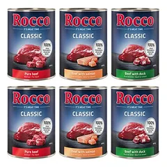 Rocco mišrus rinkinys Classic, bandomasis drėgnas maistas + Rolls skanėstai šunims — 4 nuotrauka